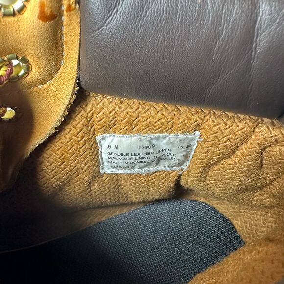 Timberland Boys' 5 Youth Waterproof Wheat boots - Picture 7 of 14